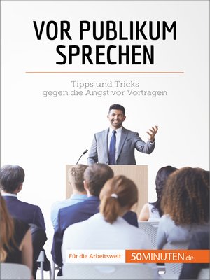 cover image of Vor Publikum sprechen